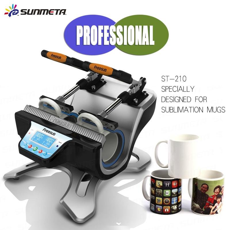 Mug sublimation transfer press High Quality Double-Station Mug Press Machine 4