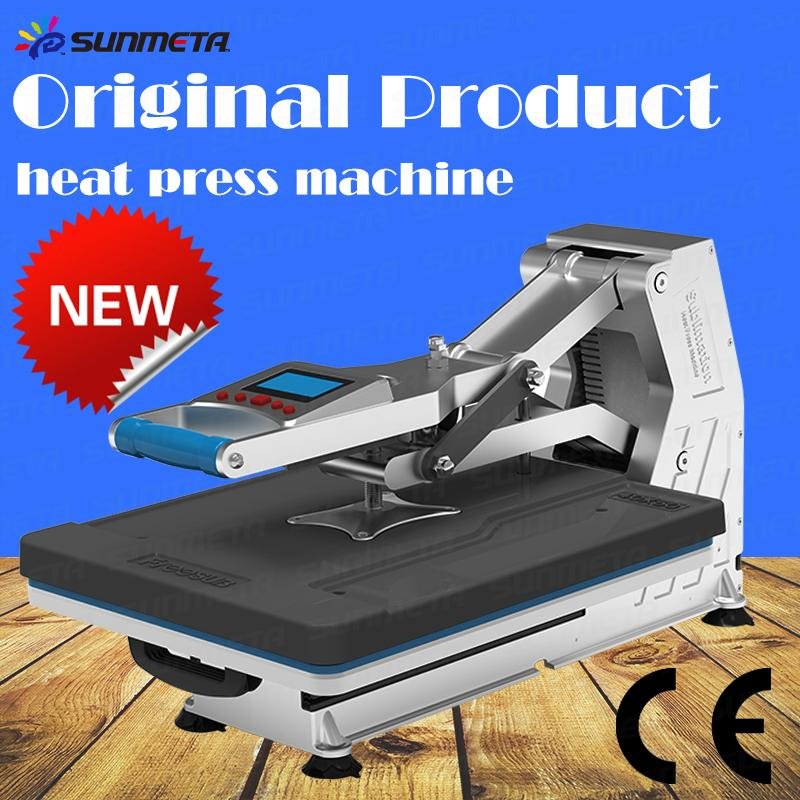 drawer type digital t-shirt heat press automatic sublimation machine  5