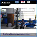 Vertical Vibration Concrete Pipe Making