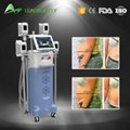Newest ce approval cryolipolysis slimming 4 handle freezing fat body slimming cr 2