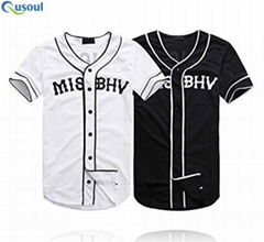 Unisex Baseball jerseys Outdoor wear