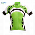 Mens Breathable Short Sleeve Cycling Jersey Sportswear Quick Dry 1