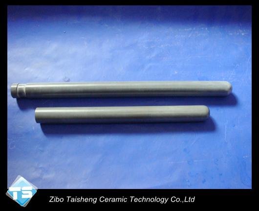 Silicon nitride thermocouple protection tube