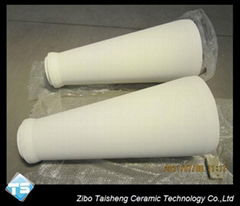 Alumina cone-shaped tube