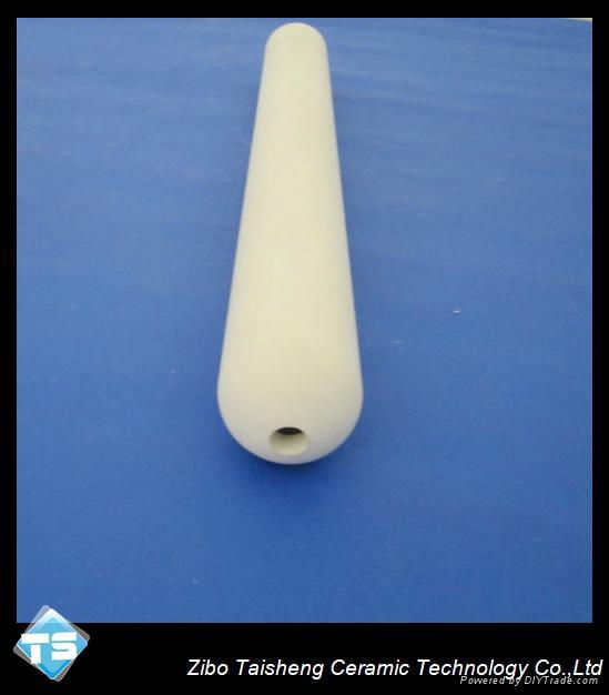 Alumina titanate riser pipe