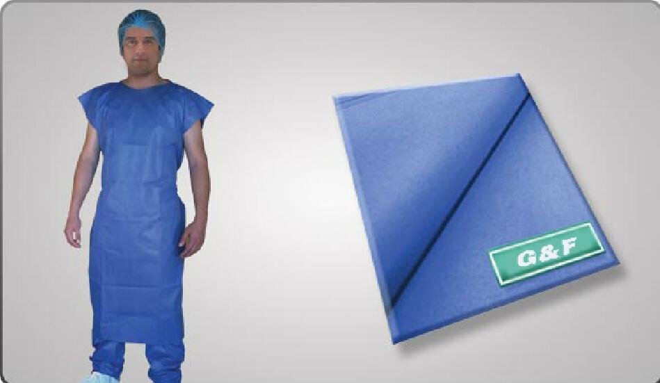 medical surgical gown and cap many models for choose non woven disposable 