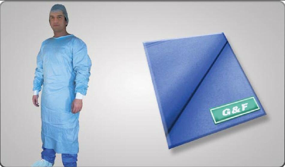 medical surgical gown and cap many models for choose non woven disposable  4