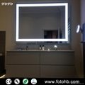 CE/UL/IP44 LED Backlit Illuminated Bathroom Mirror 4