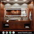 CE/UL/IP44 LED Backlit Illuminated Bathroom Mirror 5