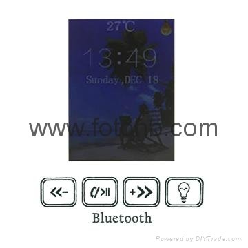 Bluetooth Mirror with LED Illuminated Mirror 2