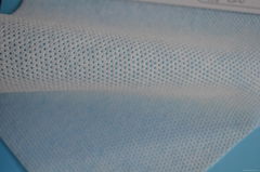 Perforated hydrophilic nonwoven for disposable baby diaper and sanitary napkins