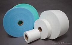 Hydrophilic ADL distribution layer nonwoven fabric for diapers
