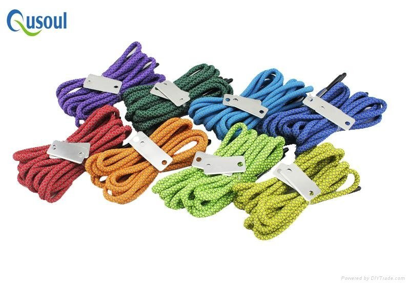 Reflective 550 paracord shoelaces Fire Starter  3