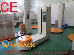 China l   age wrapper manufacturer airport baggage wrapping machine