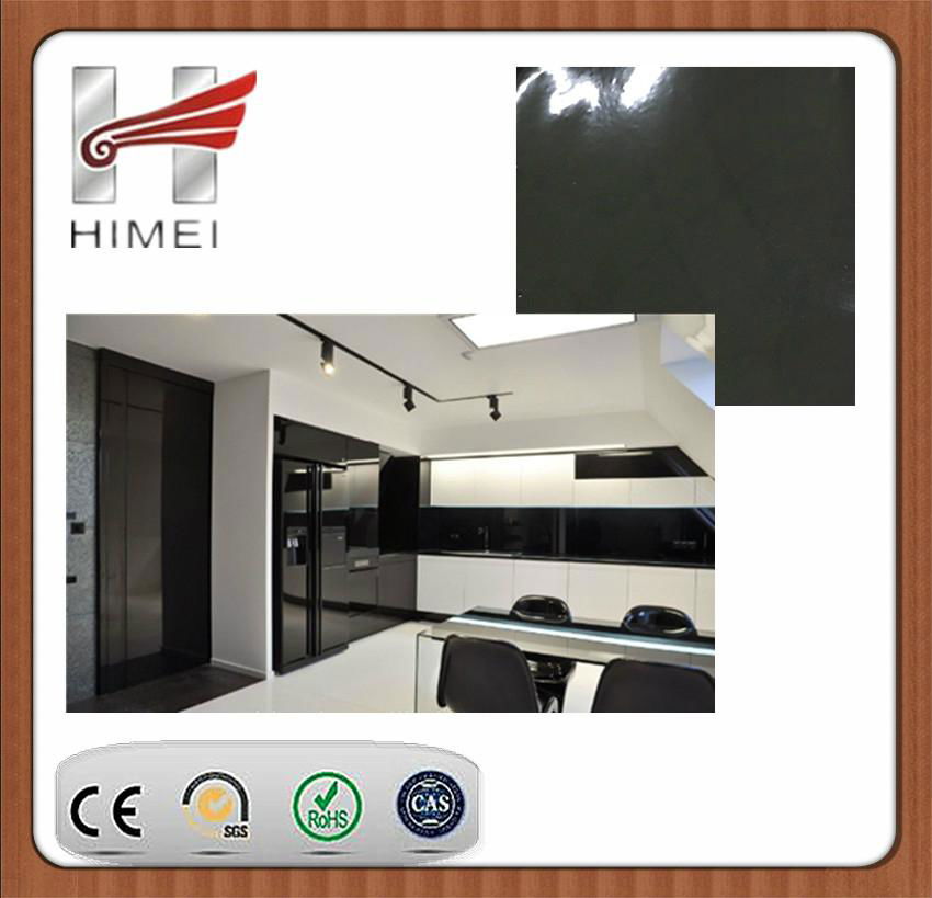 High gloss pvc laminate sheet for kitchen equipment