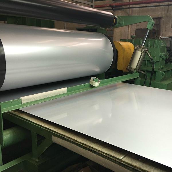 VCM/PVC film laminating steel sheet for elevator 5