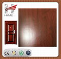 Wood pattern pvc laminated sheet for inner door 1