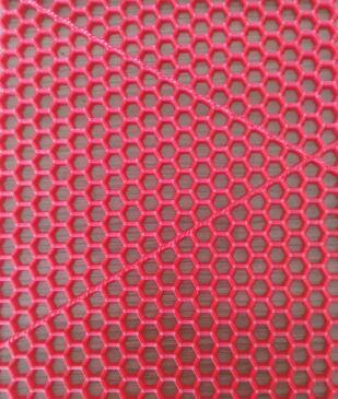 Eco Friend Anti Slip Durable Roll Coil Pvc Hexagonal Mat Tp04