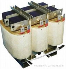 Phase-shifting rectifier transformer