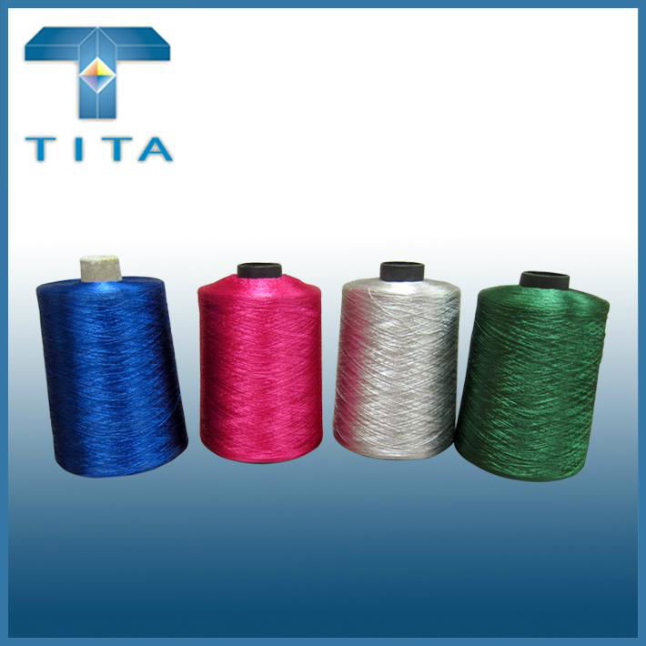 Dope dyeing 100% polyester embroidery thread 2