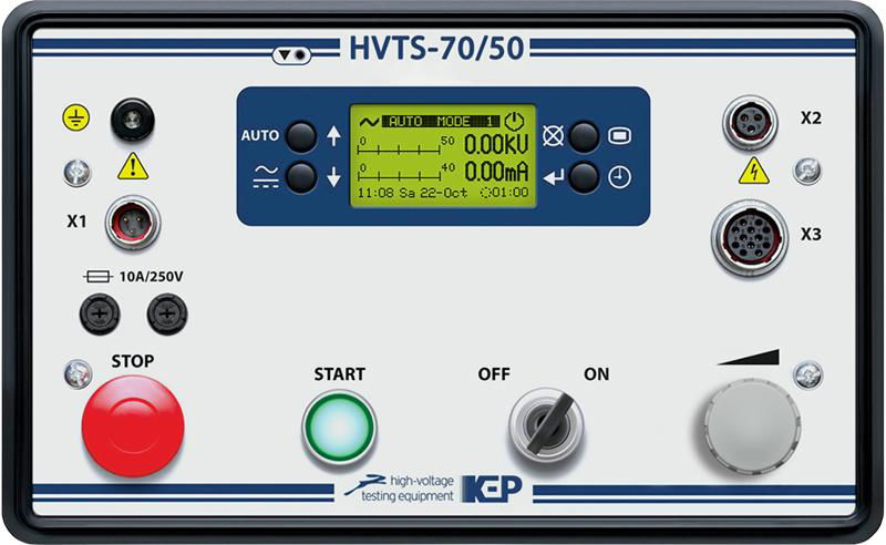 Portable high-voltage test system HVTS-70/50 3