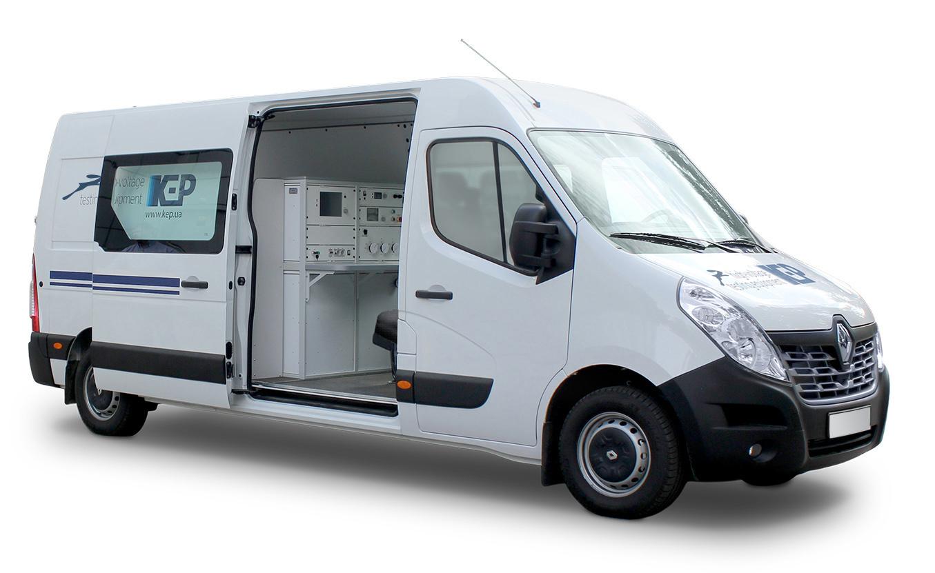 Сable test van ЕТЛ10М KharkovEnergoPribor Ltd. (Ukraine Manufacturer