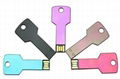 4GB key shape USB flash drive with custom Logo 1