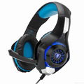 Top gaming headset headband with mic for PS4 XBOX