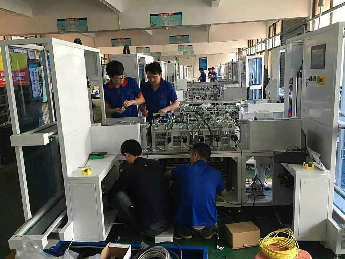 Solar cell automation make velvet etching blanking equipment cleaning 5