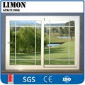 2016 latest Glass Grill Window Designs Aluminum Sliding Window 4