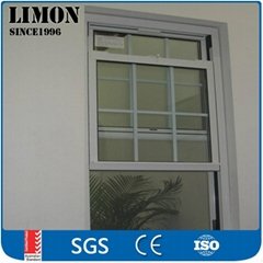 Easy operation aluminium vertical sliding windows for house