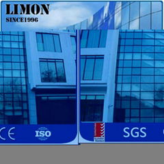 Energy efficiency and security aluminum glass curtain wall system for high rise