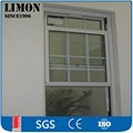 Easy operation aluminium vertical sliding windows for house  4