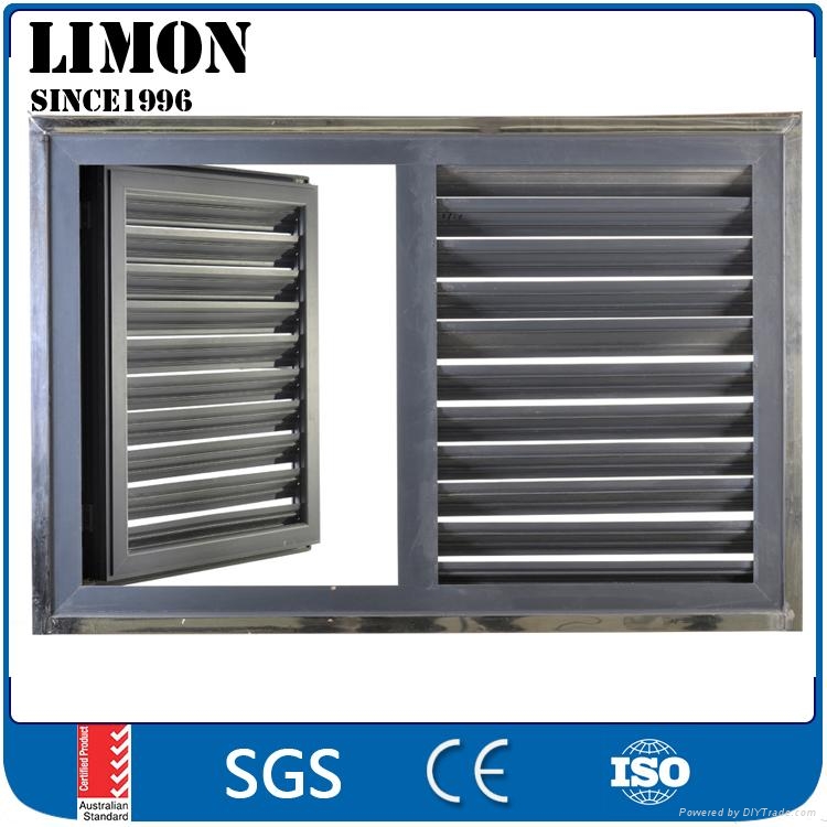 Powder coating aluminum louvre windows with cheap price LM019 Laimeng (China Manufacturer
