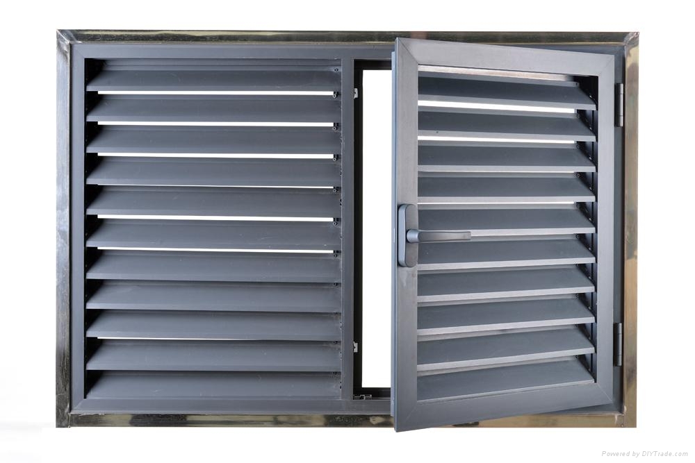 Powder coating aluminum louvre windows with cheap price LM019 Laimeng (China Manufacturer