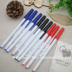 OUTAE Best-Seller Plastic Stick Ball Pen Promotional Pen Office Supply