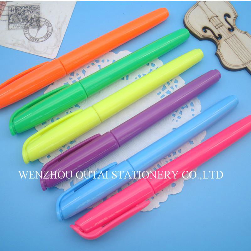 Classic highlighter Marker Pen Fluorescent Pen For Office And School  2