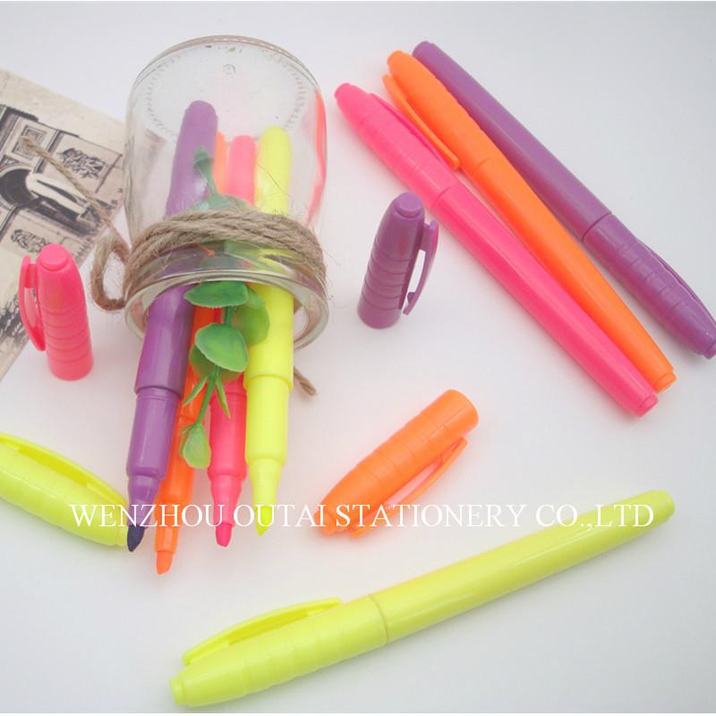  highlighter Marker Pen Fluorescent Pen For Office And School  2