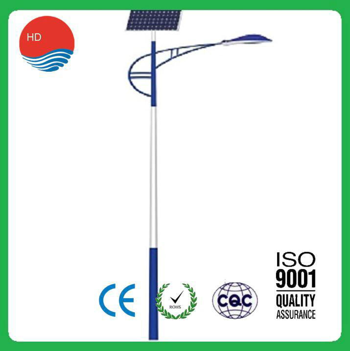 ISO9001 Verified 6m 30W Waterproof Solar Street Light with Battery 3