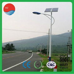 ISO9001 Verified 6m 30W Waterproof Solar Street Light with Battery