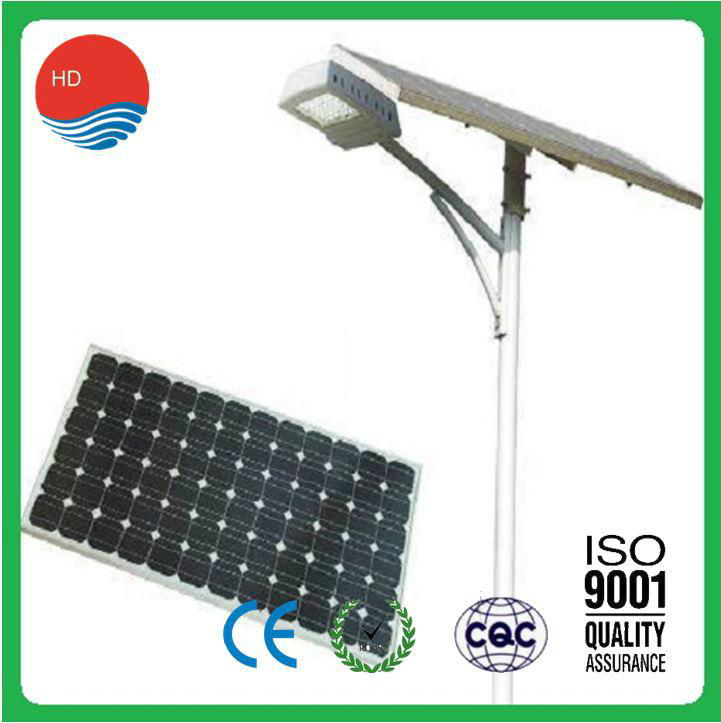 RoHS CCC 11m 80W Waterproof Aluminum Alloy Solar Street Lamp 3