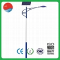RoHS CCC 11m 80W Waterproof Aluminum Alloy Solar Street Lamp 4