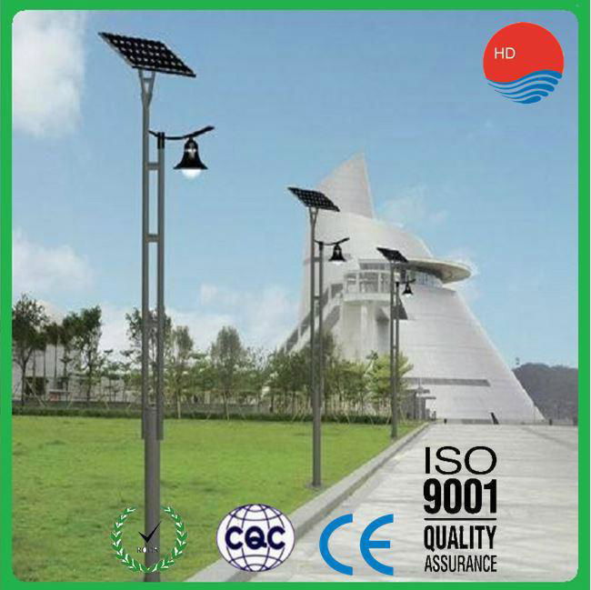 Factory High Quality 20W Solar Garden Lighting Pole Light 