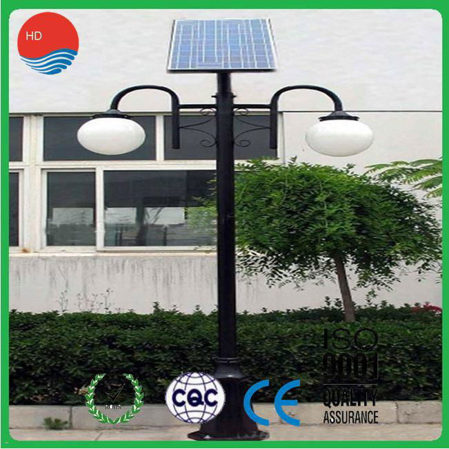 Factory High Quality 20W Solar Garden Lighting Pole Light  2