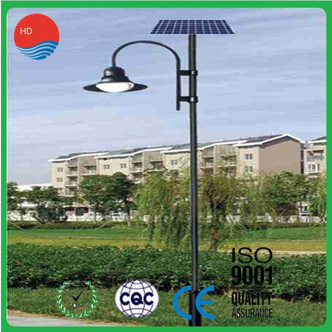 Factory High Quality 20W Solar Garden Lighting Pole Light  4