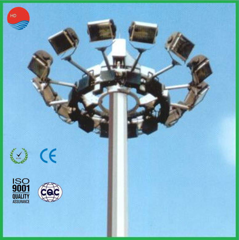 Professional Factory Wholesale 10m 20m High Mast Light 