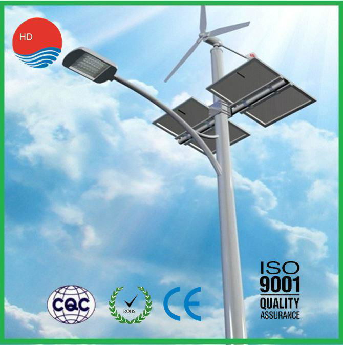 Factory Street Light by Hybrid Solar Wind Power Generator  2