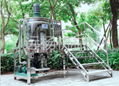 500L heating mixing and homogeneous emulsifying machine 