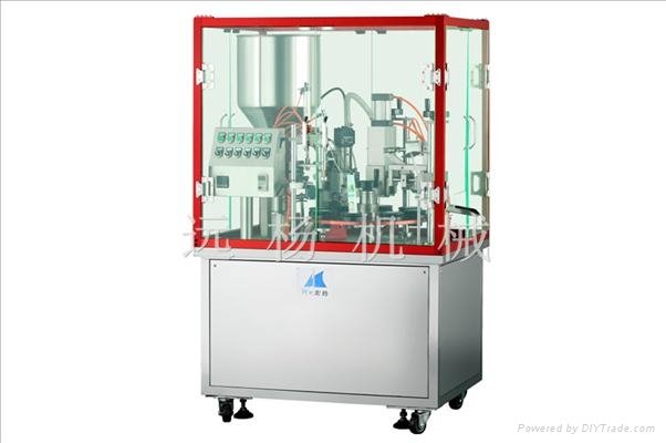 Automatic aluminum filling and sealing machine  4