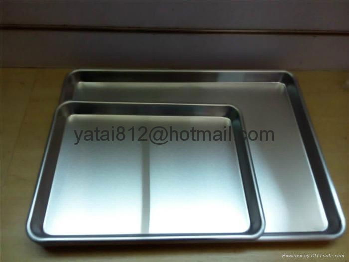 half sheet aluminum alloy baking pan 2